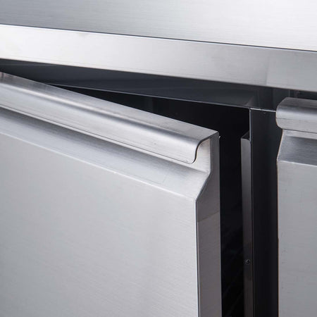 FED - X S/S Three Door Sandwich Counter XSS8C20S3V - Commercial Kitchen Appliances