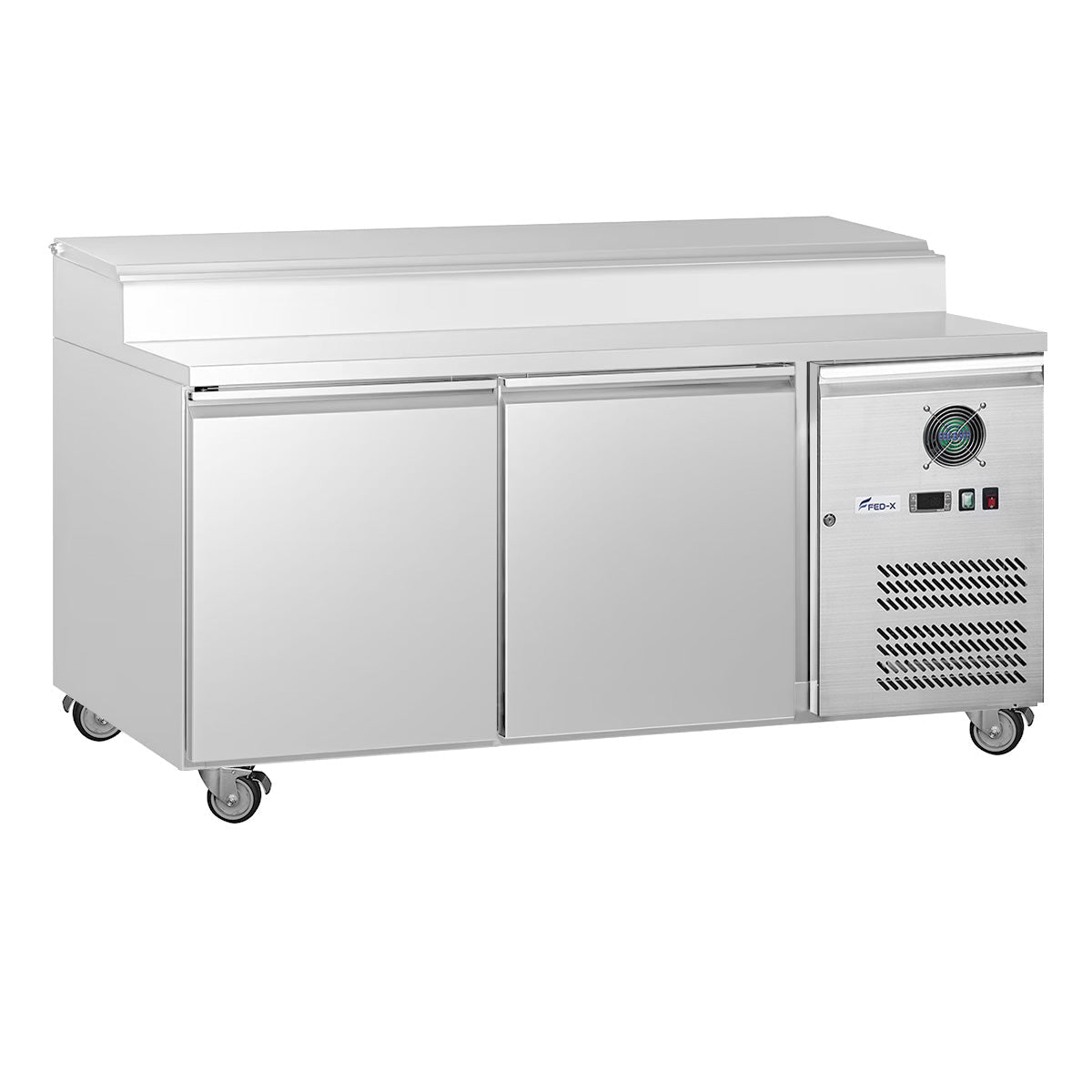 FED - X S/S Two Door Sandwich Counter XSS7C13S2V - Commercial Kitchen Appliances