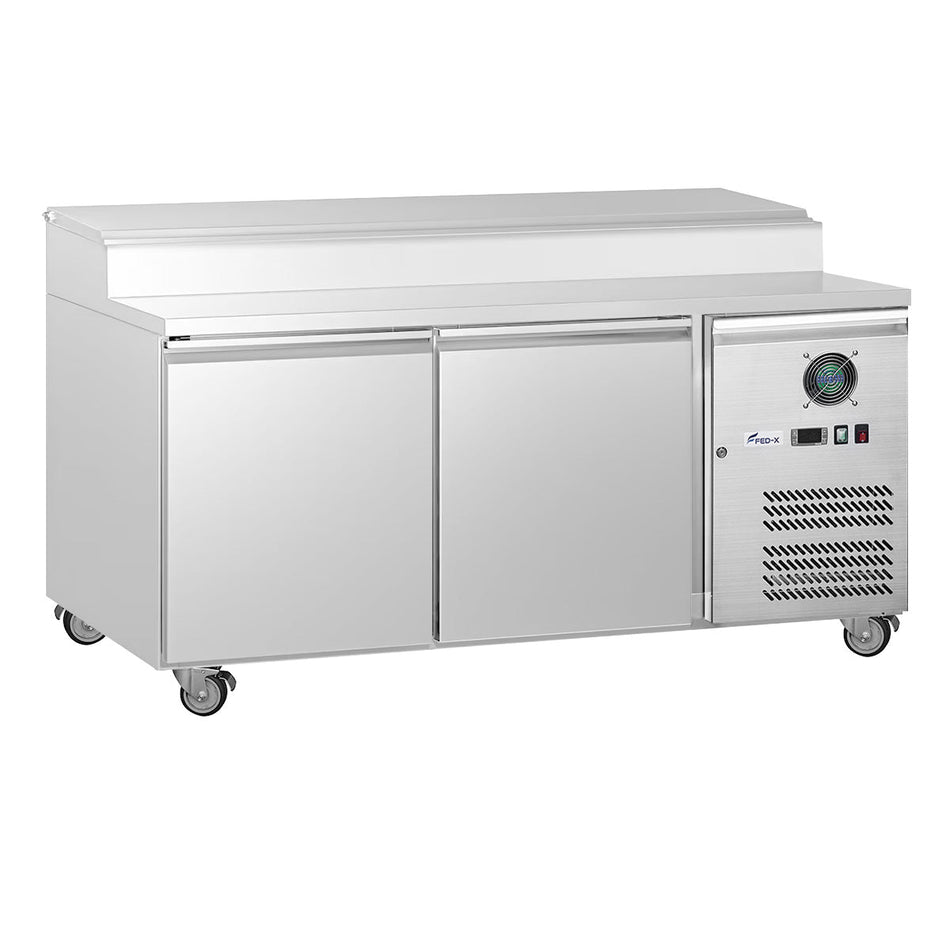 FED - X S/S Two Door Sandwich Counter XSS8C15S2V - Commercial Kitchen Appliances