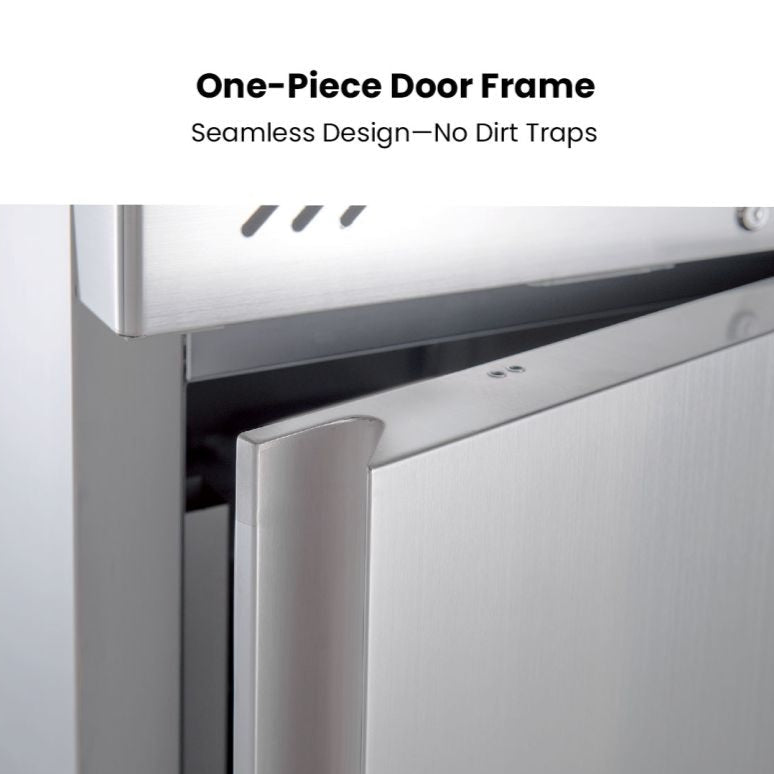 FED - X S/S Two Door Upright Freezer XURF650S1V - Commercial Kitchen Appliances