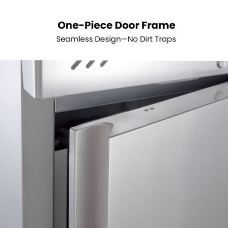 FED - X S/S Two Door Upright Freezer XURF650S1V - Commercial Kitchen Appliances