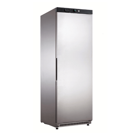 FED-X XR400SS 350L upright fridge — front view with stainless steel door