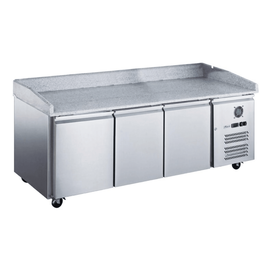 FED - X Three Door Standard Saladette XPZ3600TN - Commercial Kitchen Appliances