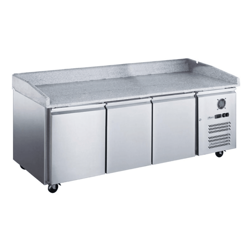 FED - X Three Door Standard Saladette XPZ3600TN - Commercial Kitchen Appliances
