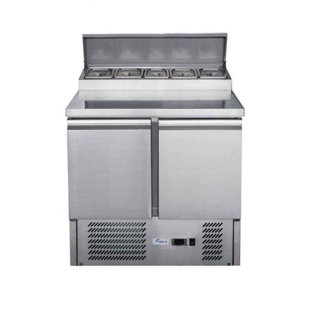 FED-X Two Door Salad Prep Fridge XGNS900D - XGNS900D