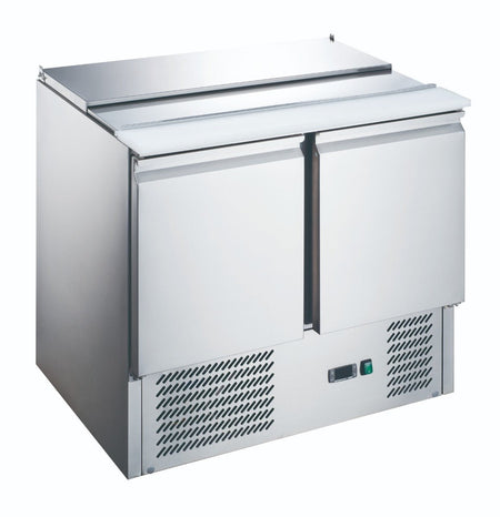 FED - X Two Door Salad Prep Fridge - XGNS900S - Commercial Kitchen Appliances