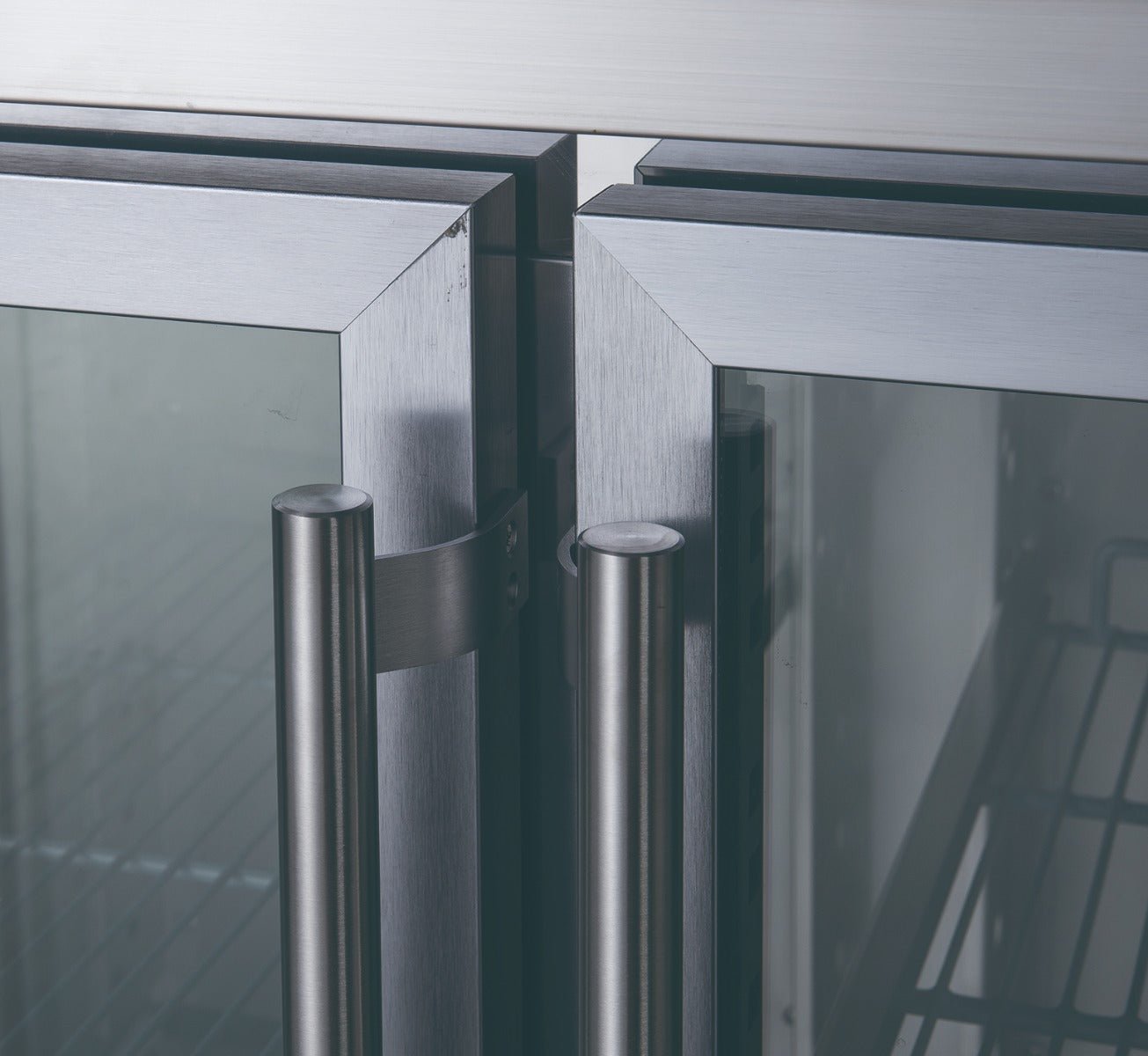 FED - X Two Glass Door Bench Fridge XUB6C13G2V - Commercial Kitchen Appliances