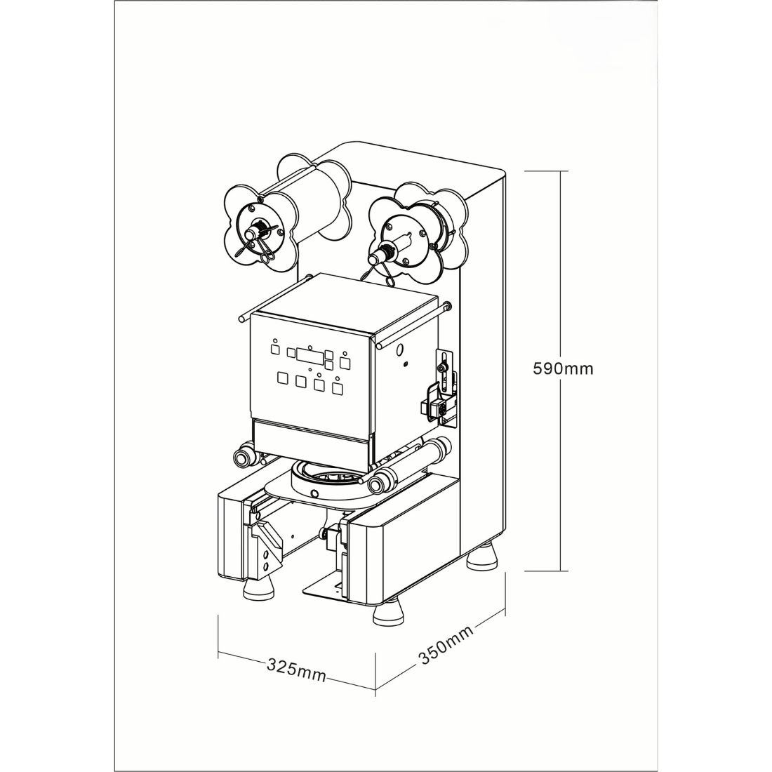 F.H.E Tévera Automatic Sealing Machine CS - 95B - Commercial Kitchen Appliances