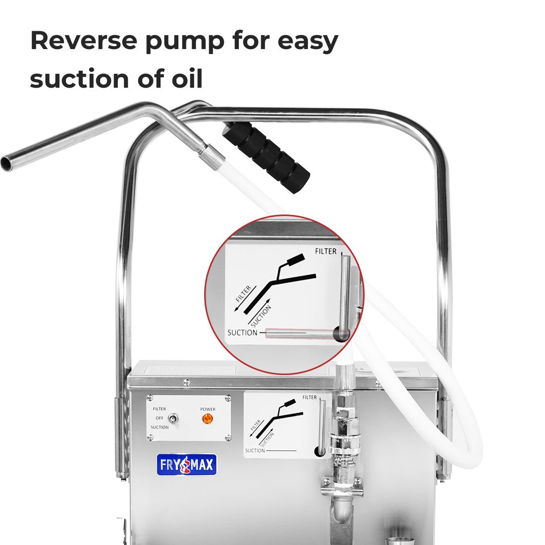 FryMax 42L Electric Oil Filter Machine EOF - 42 - Commercial Kitchen Appliances
