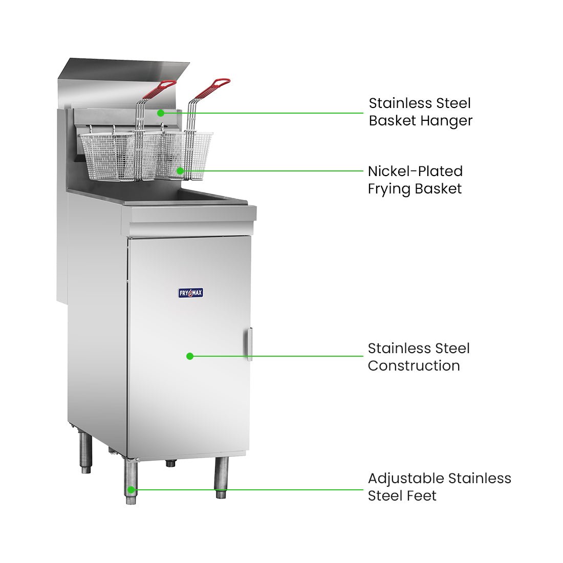 FryMAX Superfast Tube Fryer RC400E - Commercial Kitchen Appliances