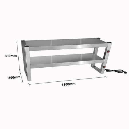 Benchstar Commercial Food Warmer with 10 Lamps – FW10L - 182 - Commercial Kitchen Appliances
