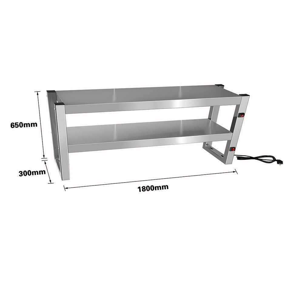 Benchstar Commercial Food Warmer with 10 Lamps – FW10L - 182 - Commercial Kitchen Appliances
