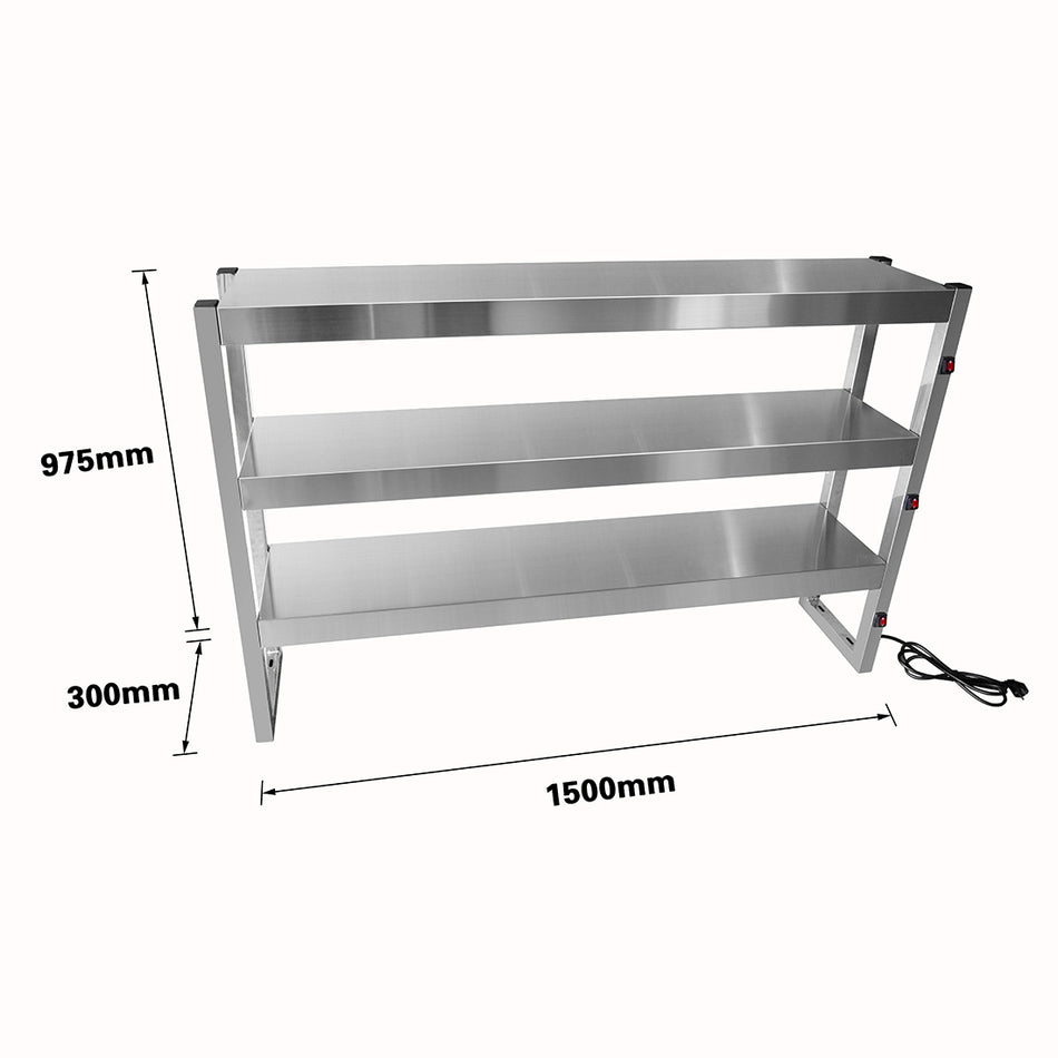Benchstar Commercial Food Warmer with 12 Lamps – FW12L-153