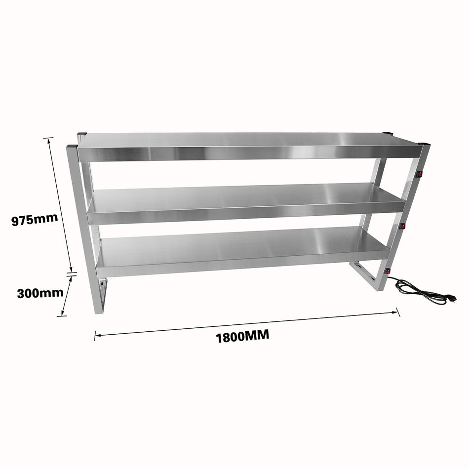 Benchstar Commercial Food Warmer with 15 Lamps – FW15L - 183 - Commercial Kitchen Appliances