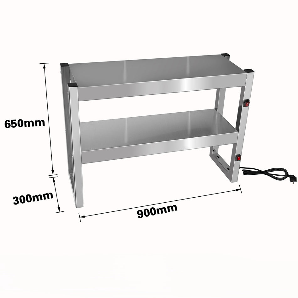 Benchstar Commercial Food Warmer with 4 Lamps – FW4L-092