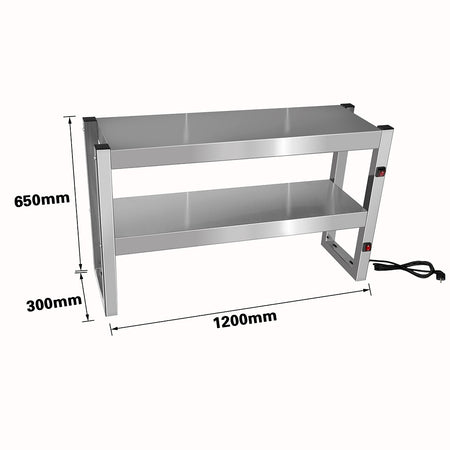 Benchstar Commercial Food Warmer with 6 Lamps – FW6L - 122 - Commercial Kitchen Appliances