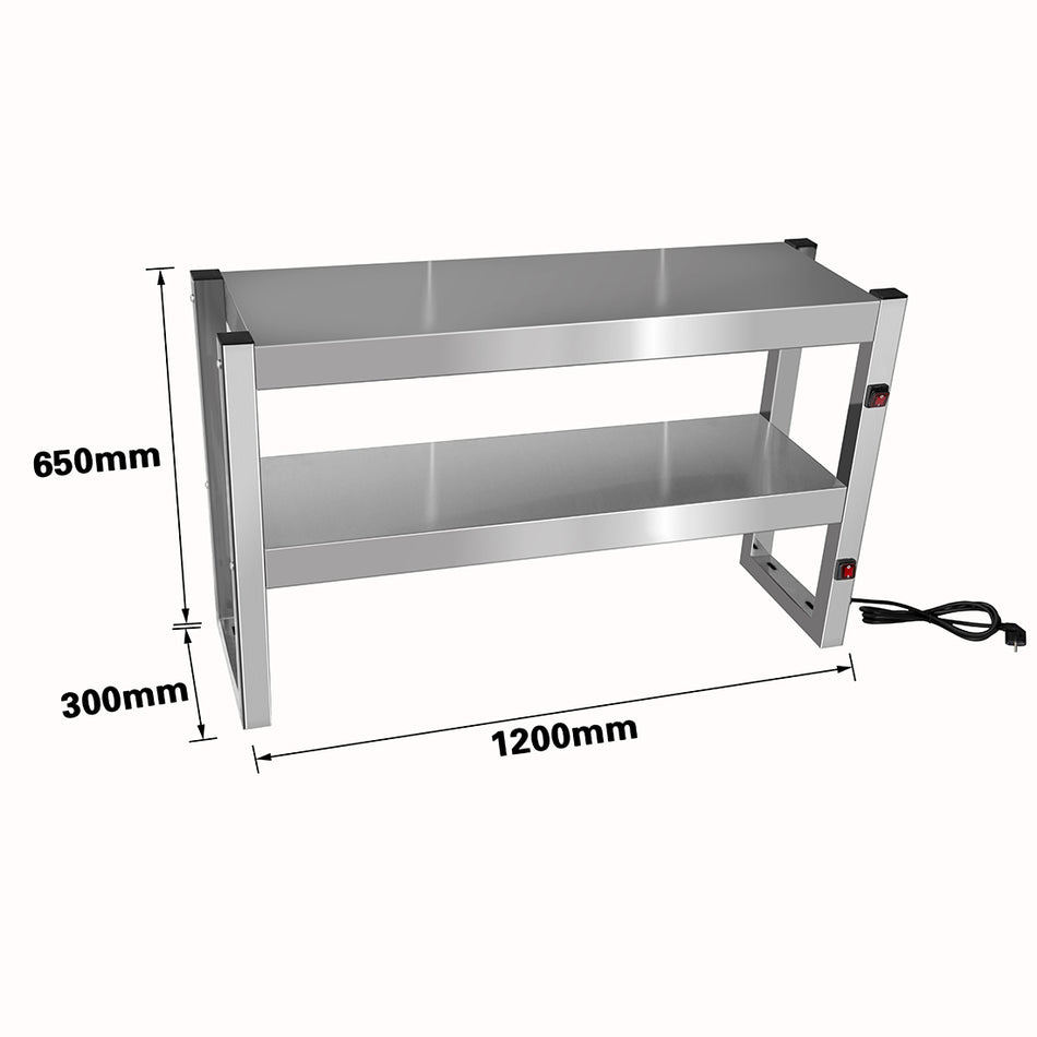 Benchstar Commercial Food Warmer with 6 Lamps – FW6L - 122 - Commercial Kitchen Appliances