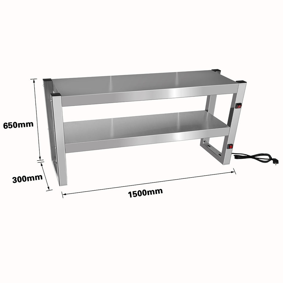 Benchstar Commercial Food Warmer with 8 Lamps – FW8L - 152 - Commercial Kitchen Appliances