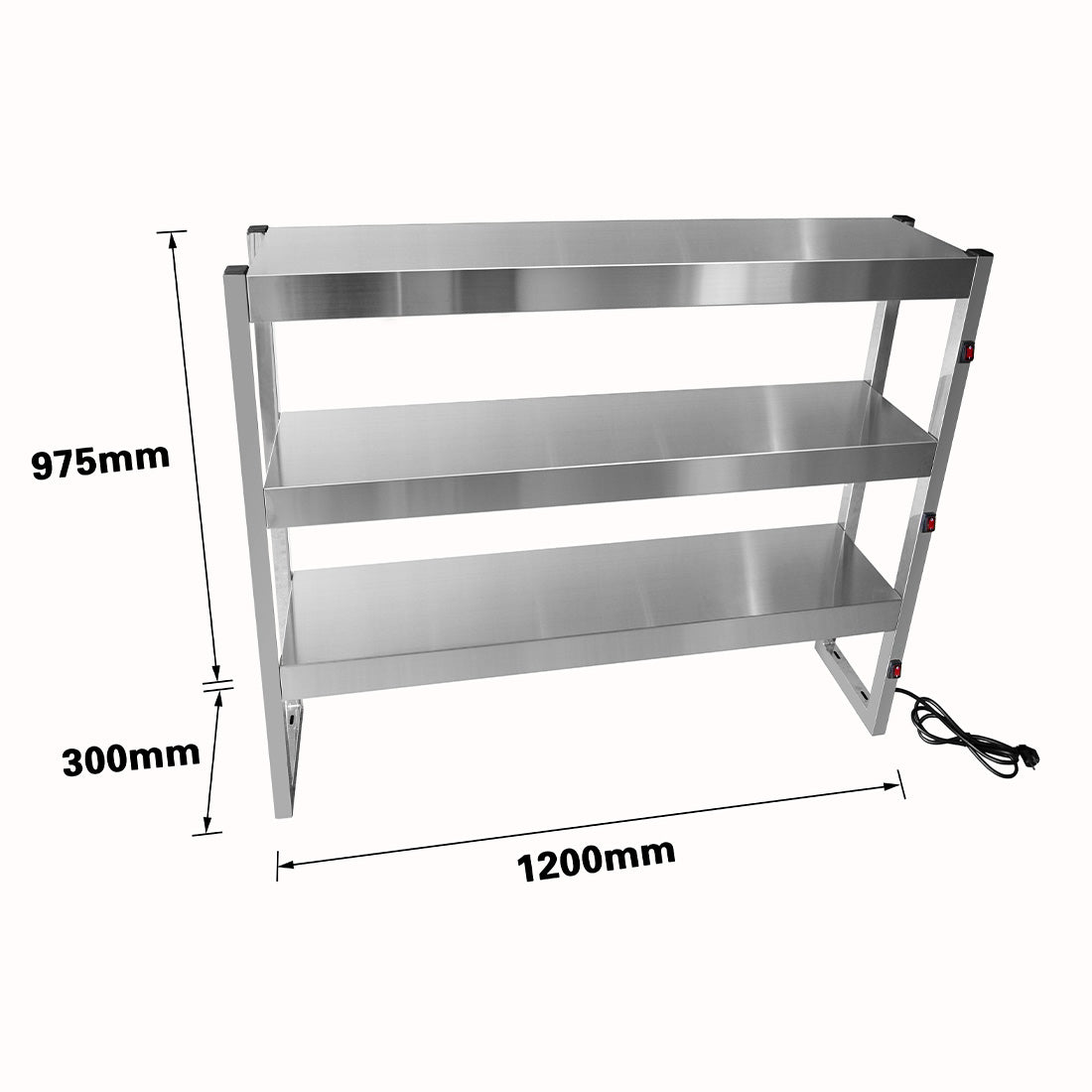Benchstar Commercial Food Warmer with 9 Lamps – FW9L - 123 - Commercial Kitchen Appliances