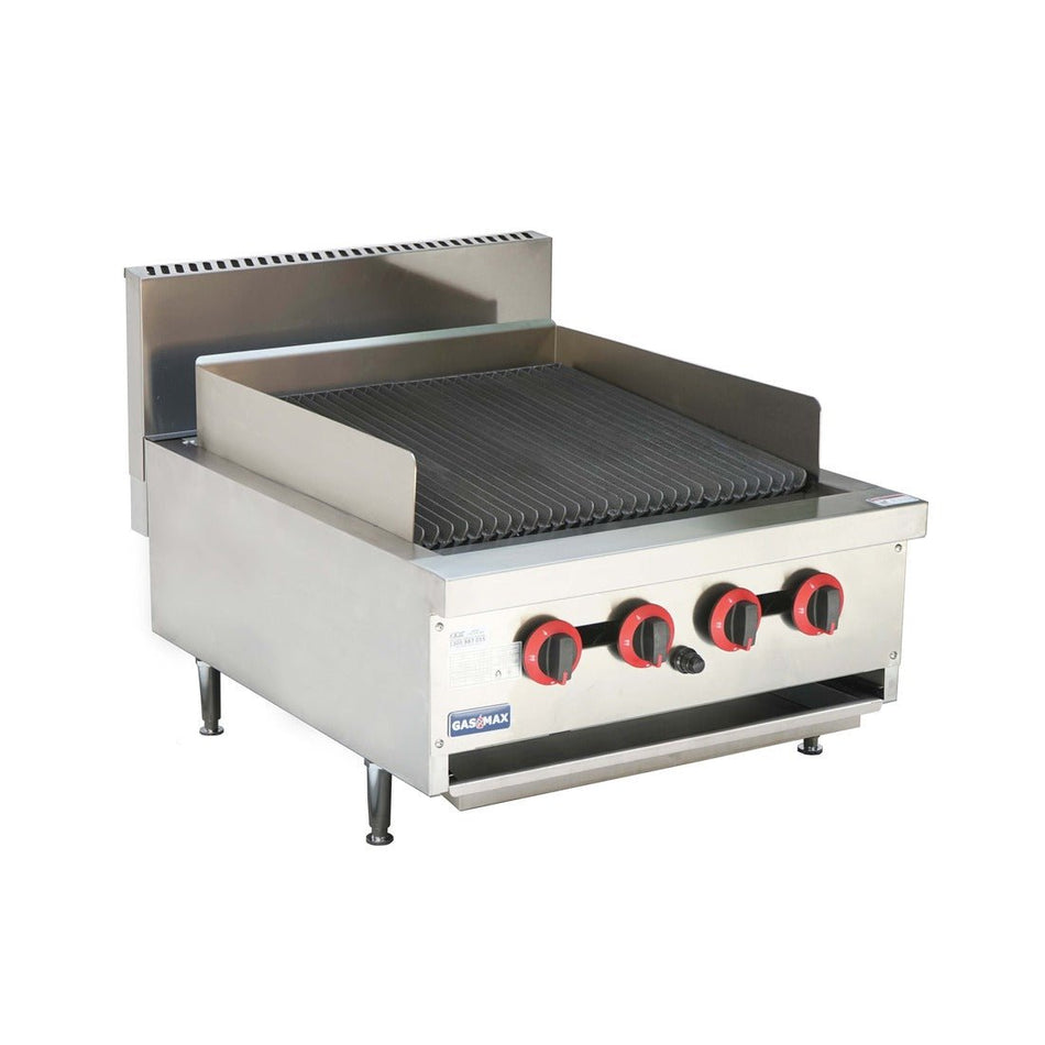 GasMax 4 Burner Char Grill Top QR - 24E - Commercial Kitchen Appliances