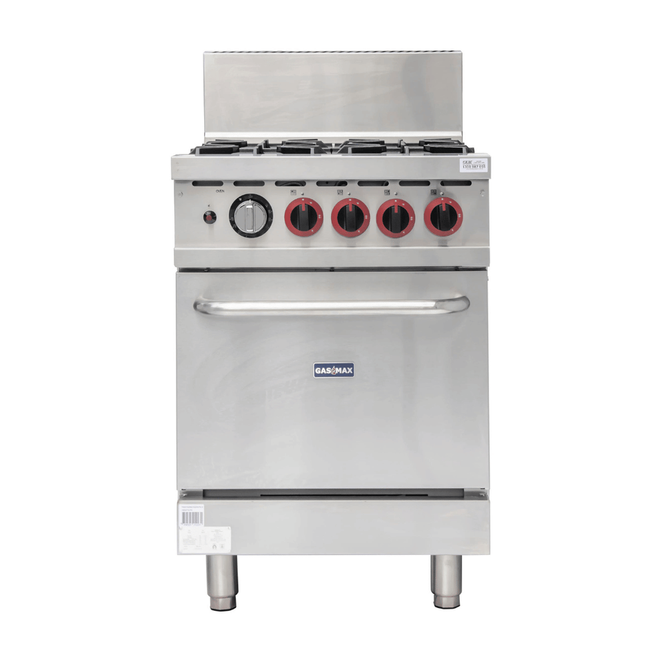 Gasmax 4 Burner With Oven Flame Failure GBS4TS - Commercial Kitchen Appliances