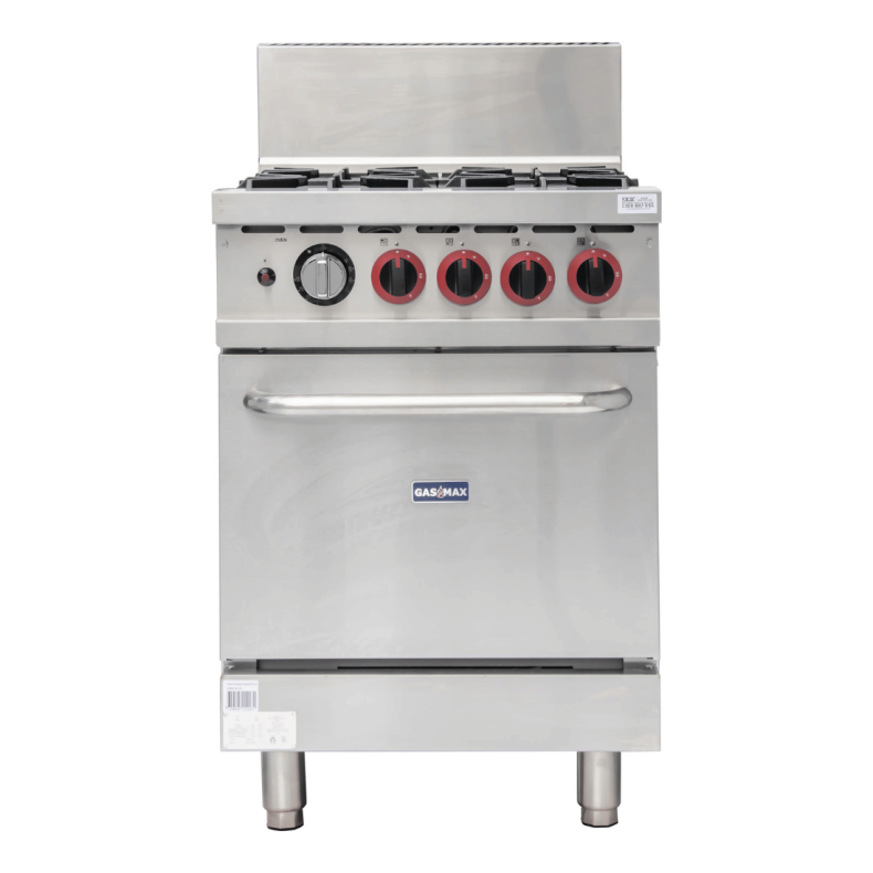 Gasmax 4 Burner With Oven Flame Failure GBS4TSLPG - GBS4TSLPG