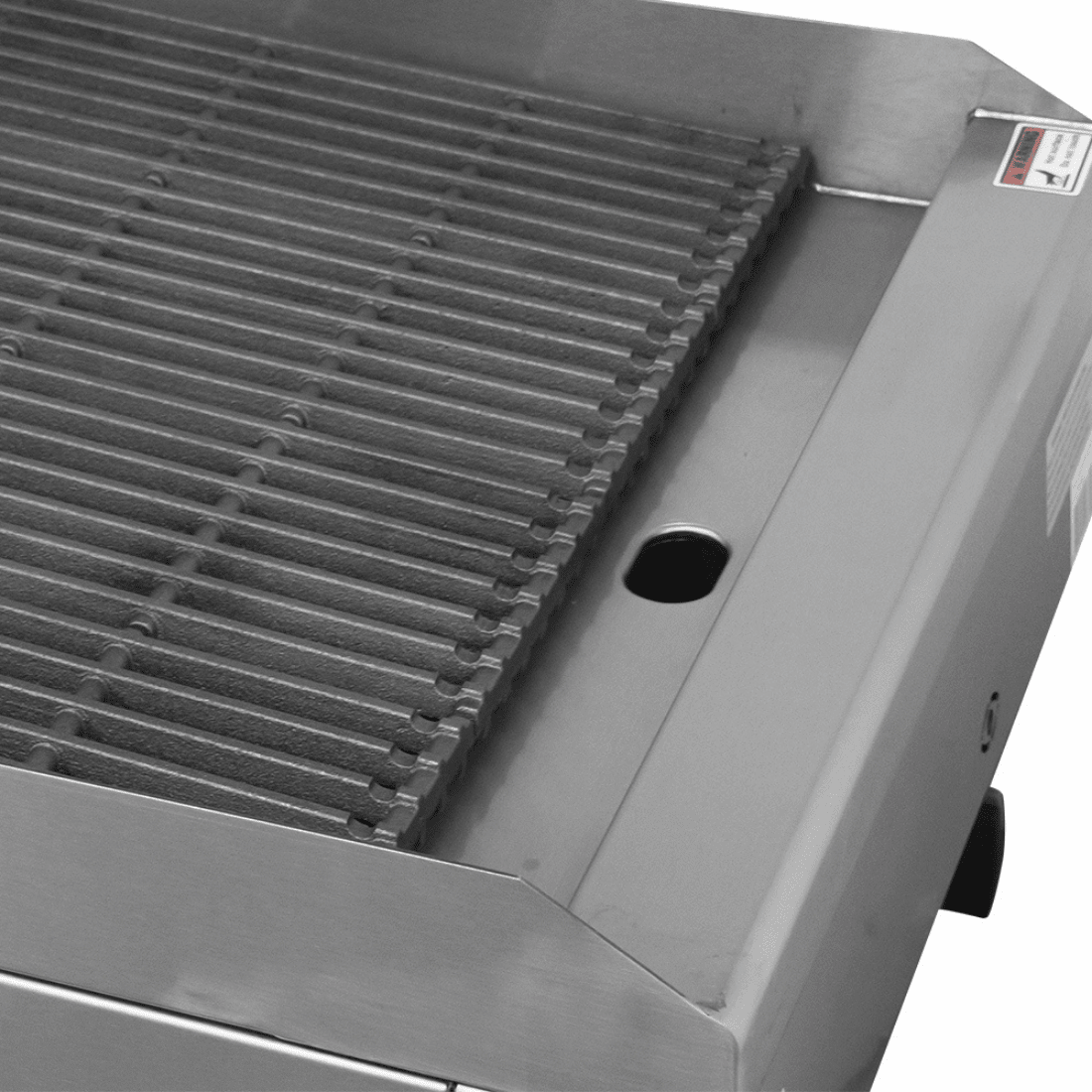 GASMAX Benchtop 2 Burner Chargrill NG 600mm - JUS - TRH60E - Commercial Kitchen Appliances