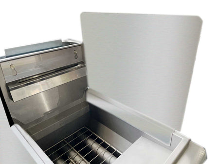 GasMax Deep Fryer Side Splash Guard 520 X 465 USG - 1 - Commercial Kitchen Appliances