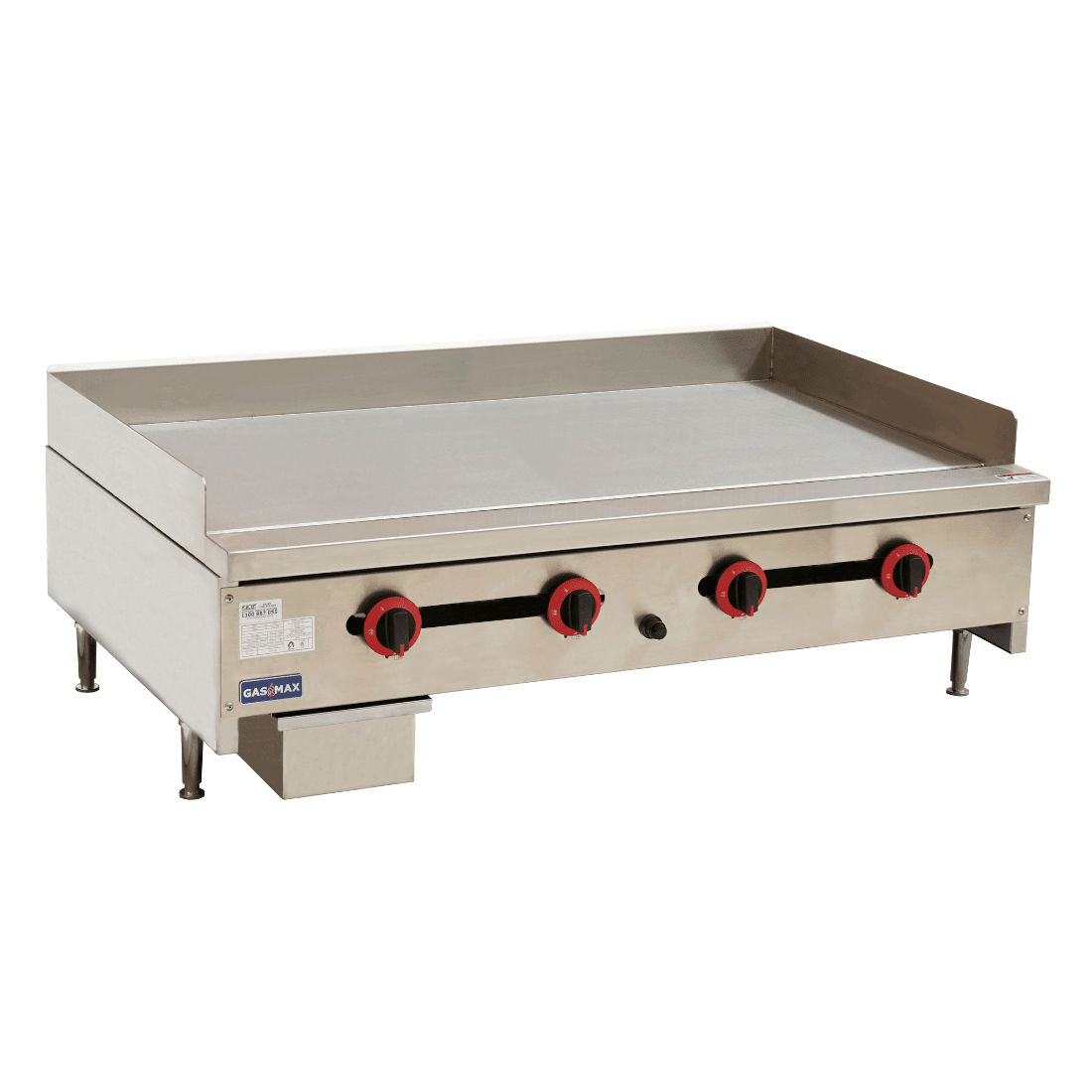 GasMax Four Burner Griddle RGT - 48E - Commercial Kitchen Appliances