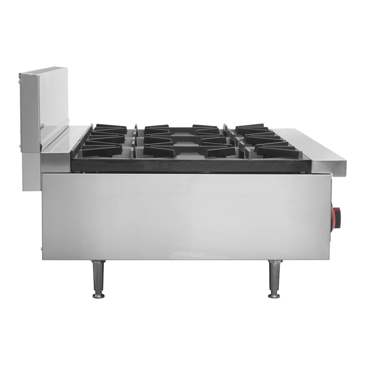 GasMax Gas Cook Top 6 Burner With Flame Failure RB - 6E - Commercial Kitchen Appliances