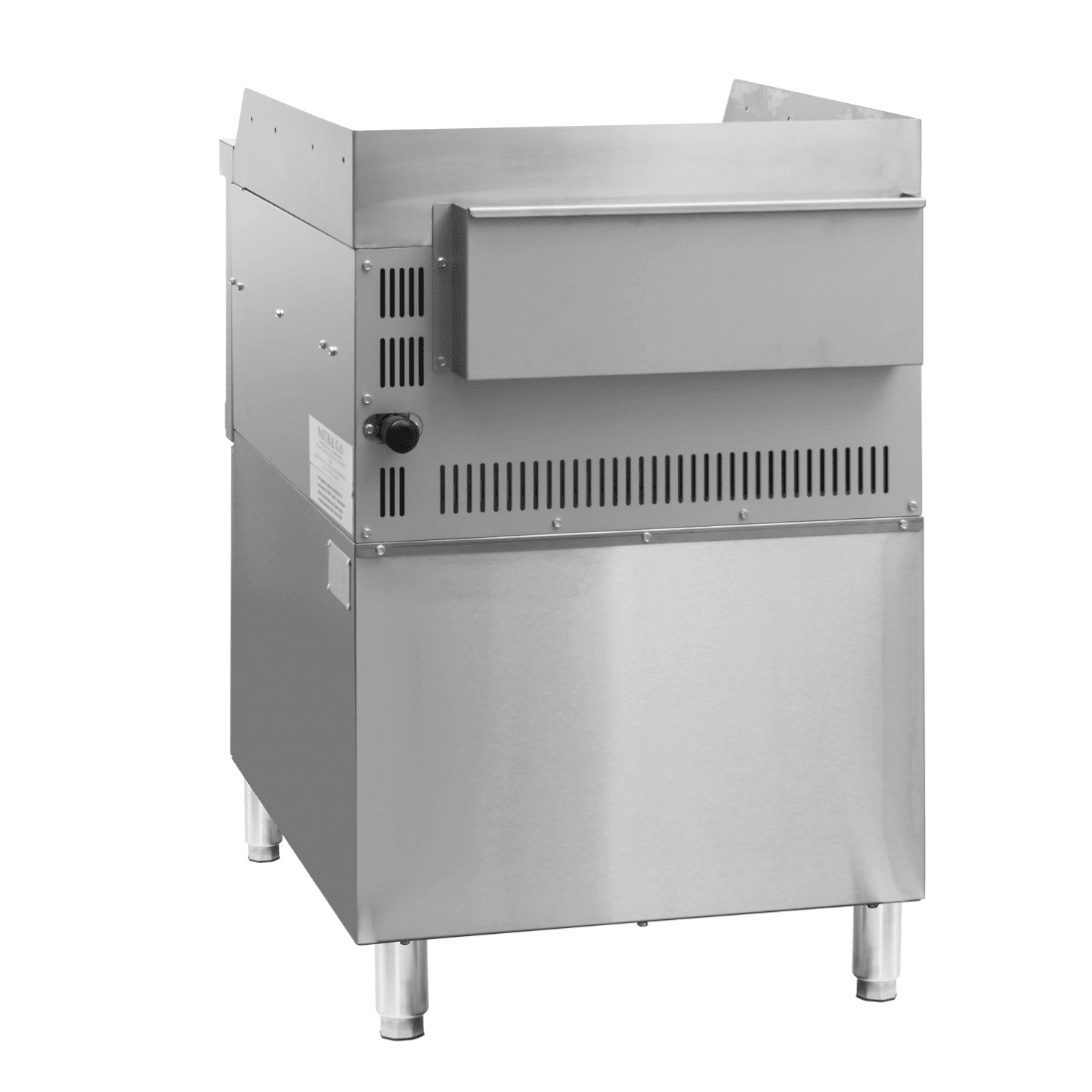 GasMax Gas Griddle And Gas Toaster With Cabinet GGS - 24 - Commercial Kitchen Appliances