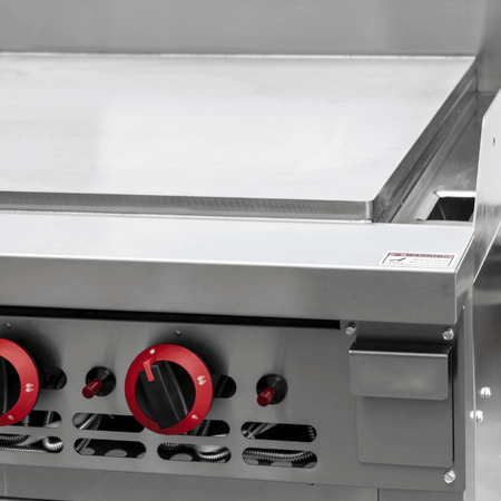 GasMax Gas Griddle And Gas Toaster With Cabinet GGS - 36 - Commercial Kitchen Appliances