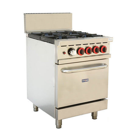 GasMax Gasmax 4 Burner With Oven Flame Failure GBS4T - Commercial Kitchen Appliances