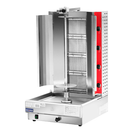 GasMax Semi - automatic 4 Burner NG Kebab Machine KB - 4 - Commercial Kitchen Appliances