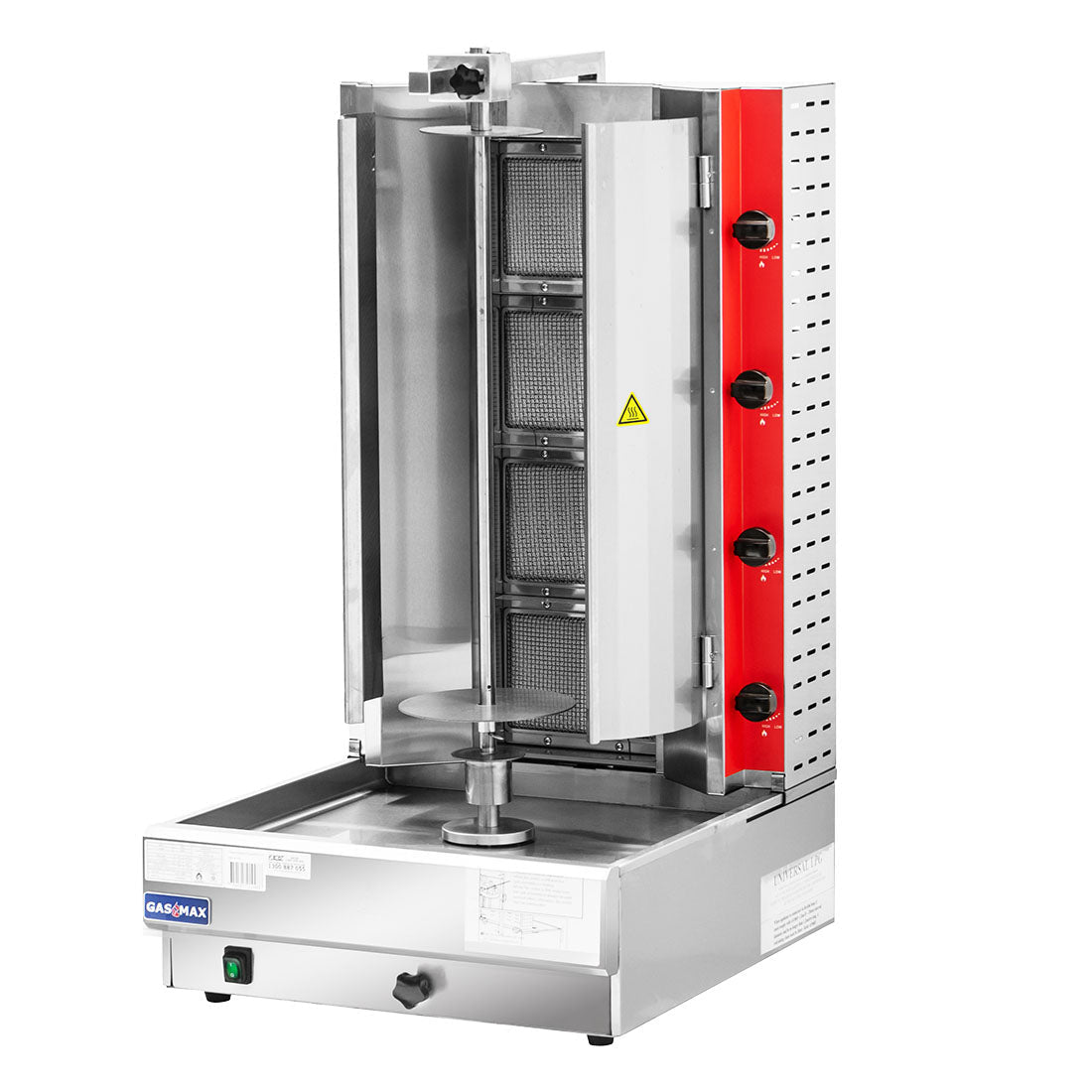 GasMax Semi - automatic 4 Burner NG Kebab Machine KB - 4 - Commercial Kitchen Appliances