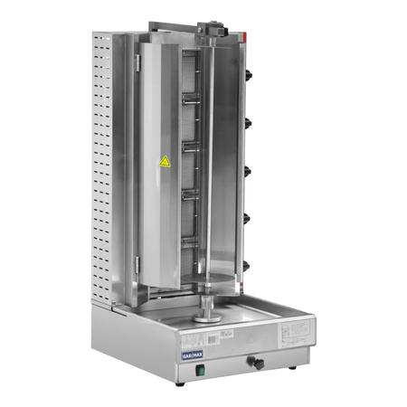 GasMax KB-5 — spit and rotation motor close-up