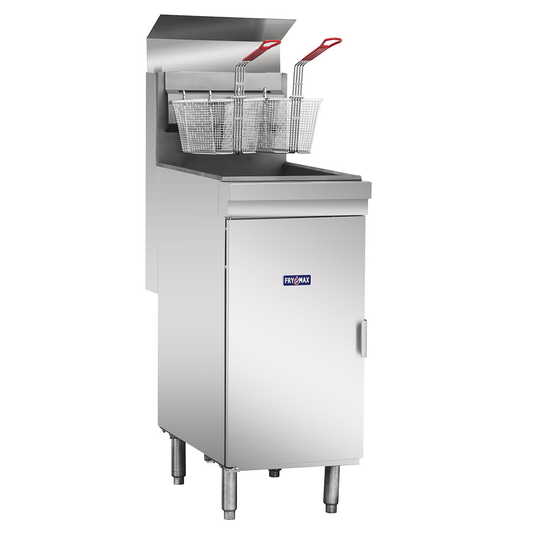 GasMax RC300E — stainless steel lid on tank