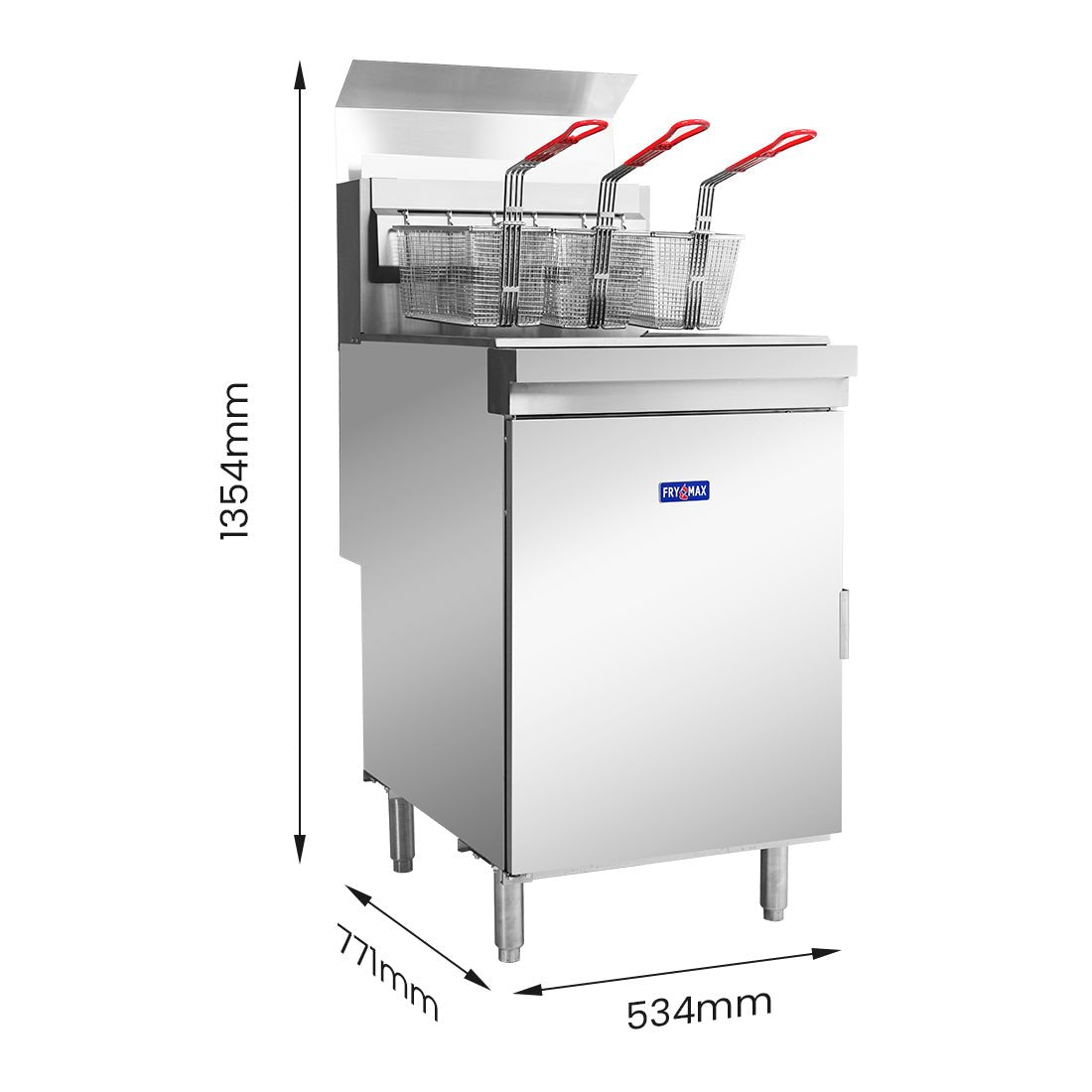 GasMAX Superfast Tube Fryer RC500E - Commercial Kitchen Appliances