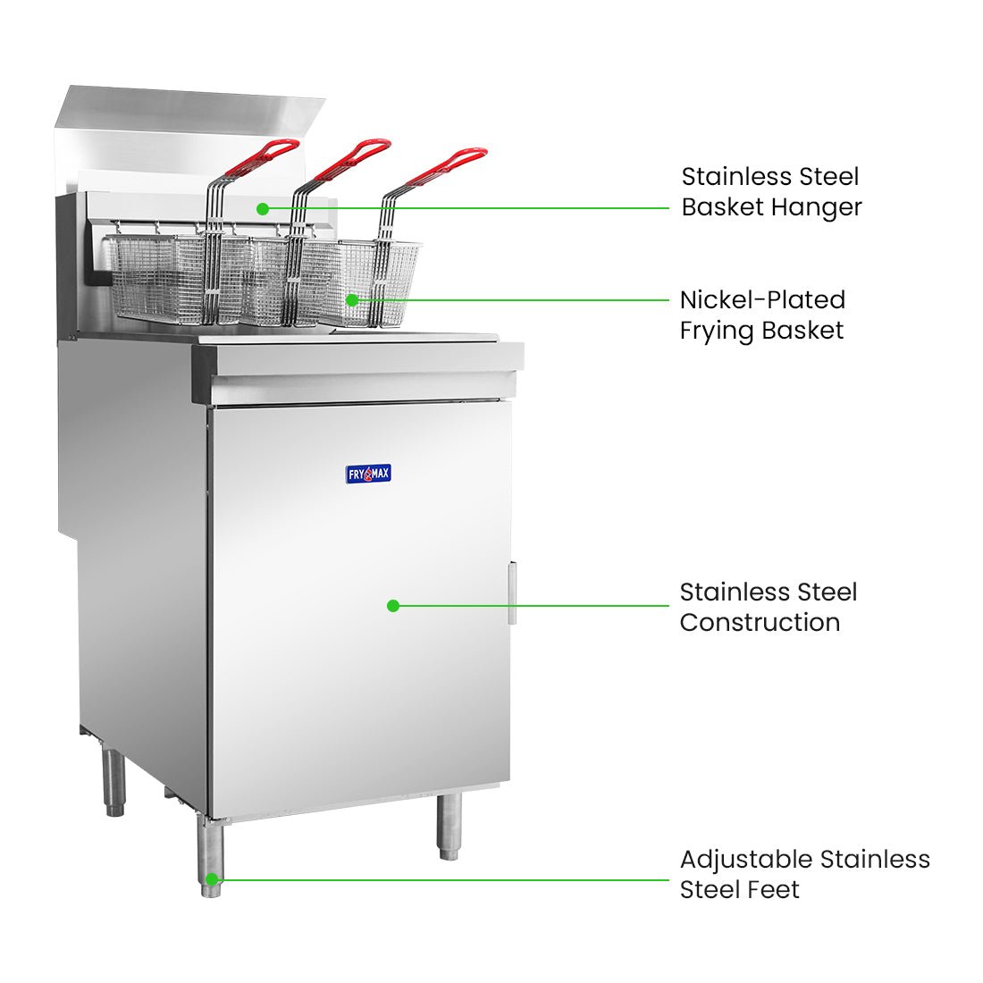 GasMAX Superfast Tube Fryer RC500E - Commercial Kitchen Appliances