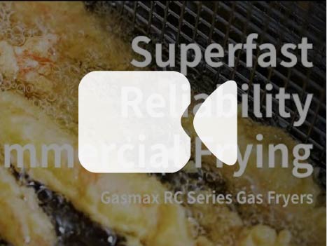 GasMAX Superfast Tube Twin Vat Fryer RC400TE - Commercial Kitchen Appliances
