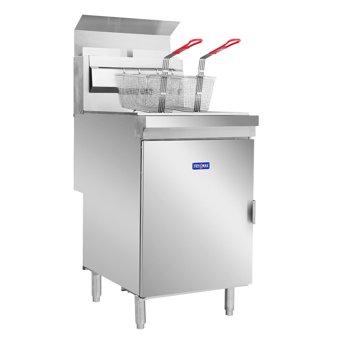GasMAX Superfast Tube Twin Vat Fryer RC400TE - Commercial Kitchen Appliances