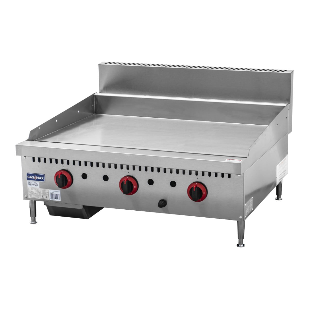 GasMax Three Burner Ng Griddle Top GG - 36 - Commercial Kitchen Appliances
