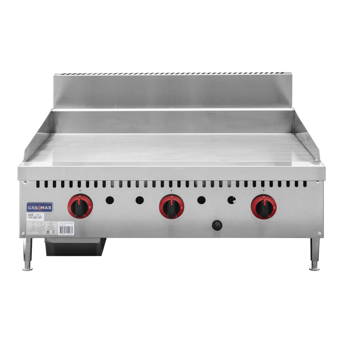 GasMax Three Burner Ng Griddle Top GG - 36 - Commercial Kitchen Appliances