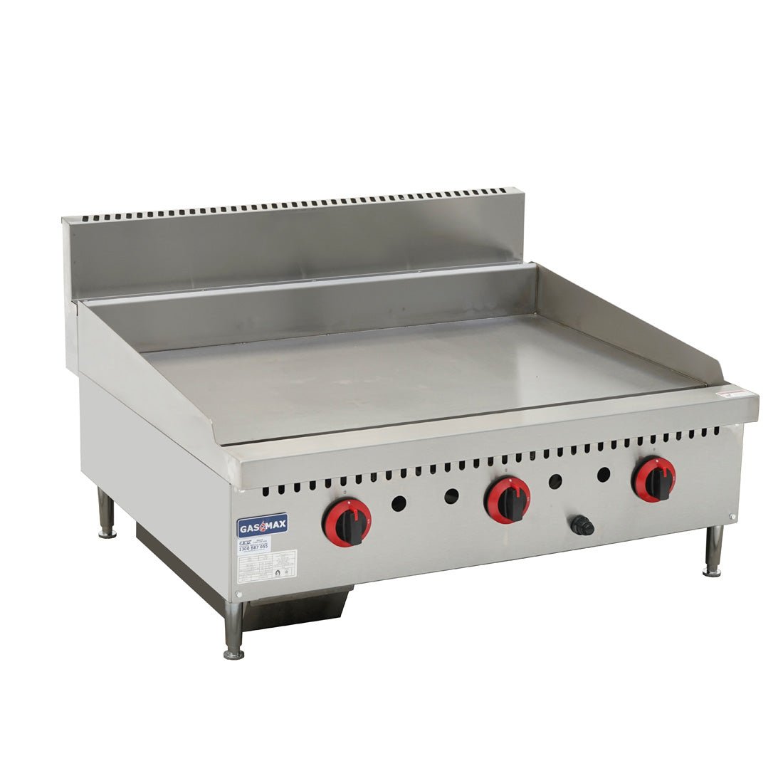 GasMax Three Burner Ng Griddle Top GG - 36 - Commercial Kitchen Appliances