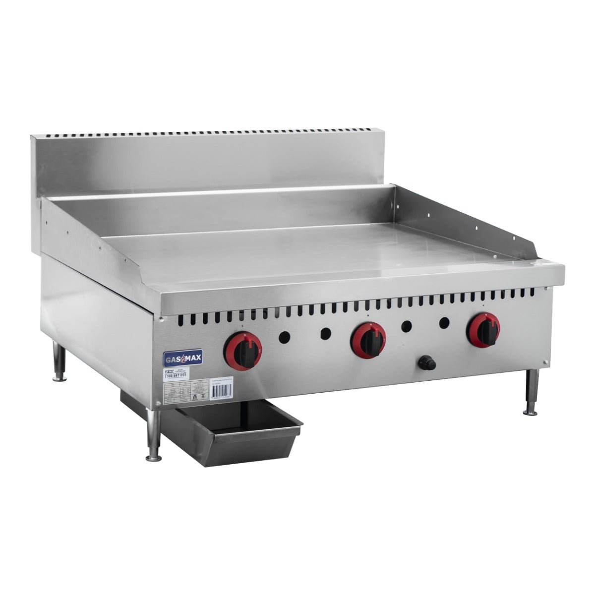 GasMax Three Burner Ng Griddle Top GG - 36 - Commercial Kitchen Appliances