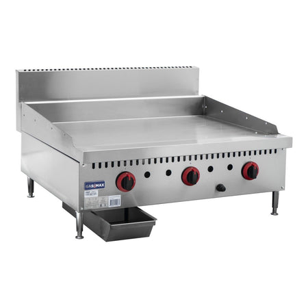 GasMax Three Burner Ng Griddle Top GG - 36 - Commercial Kitchen Appliances