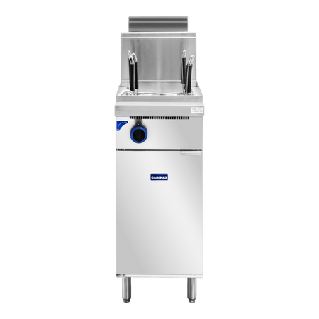GasMax V Pan 6 Baskets Pasta And Noodle Cooker PC150 - 6 - Commercial Kitchen Appliances
