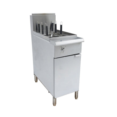 GasMax V Pan 6 Baskets Pasta And Noodle Cooker PC150 - 6 - Commercial Kitchen Appliances