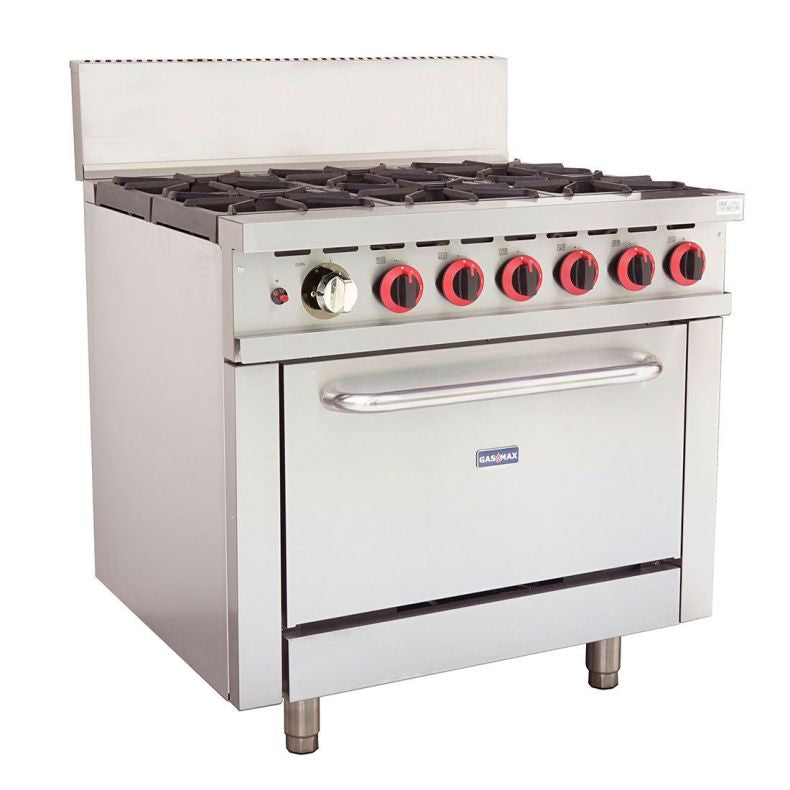 GasMax Gasmax 6 Burner With Oven Flame Failure GBS6TLPG