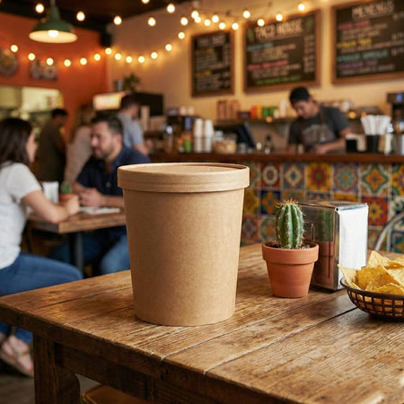 PakMax kraft paper deli container